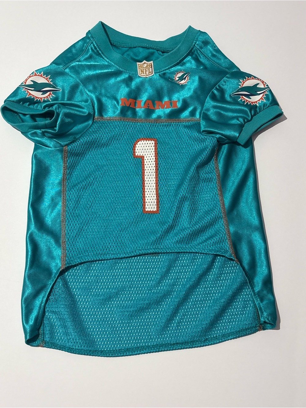 NFL Miami Dolphins Teal Kids Jersey Top